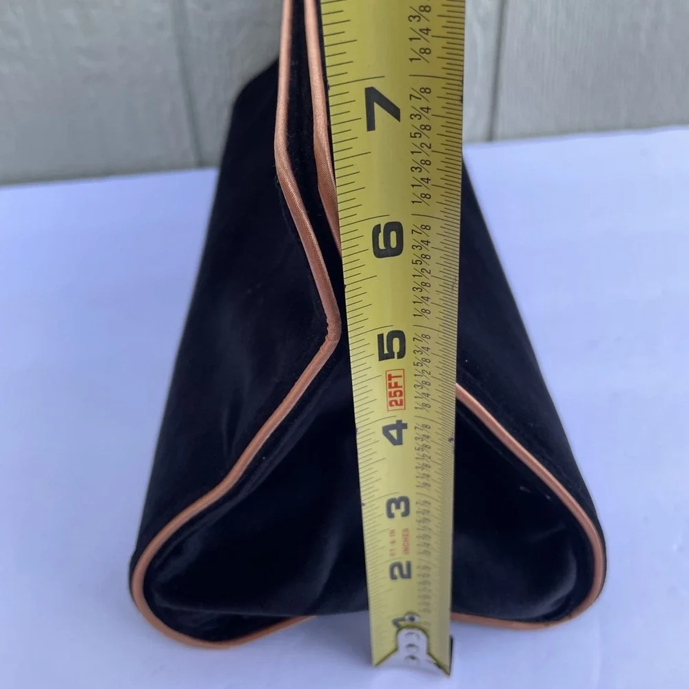 Dyson Airwrap Storage Travel Bag Pouch Case Magnetic Closure Black/Copper Velvet